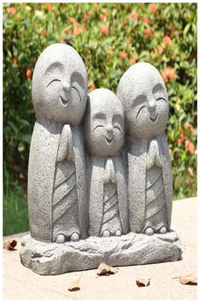 Alt view image 5 of 5 - Hi-Line Gift Lucky Japanese Jizo Family Praying