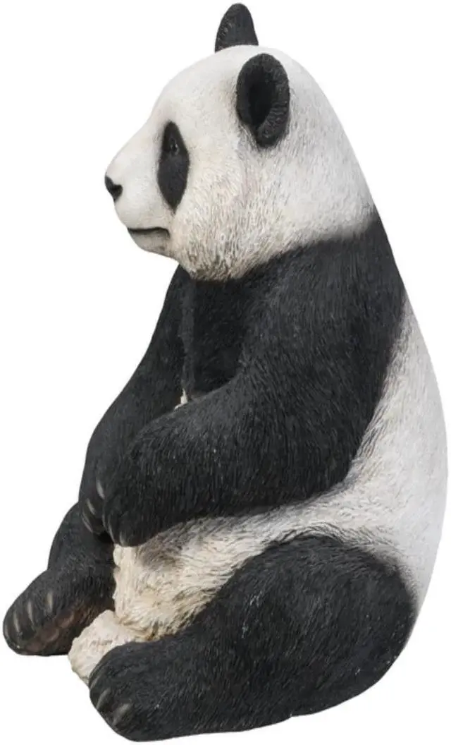 Alt view image 3 of 3 - Hi-Line Gift Extra-Large Sitting Panda Statue
