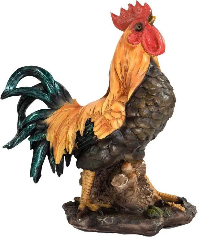 Main image of Hi-Line Gift Standing Rooster Statue