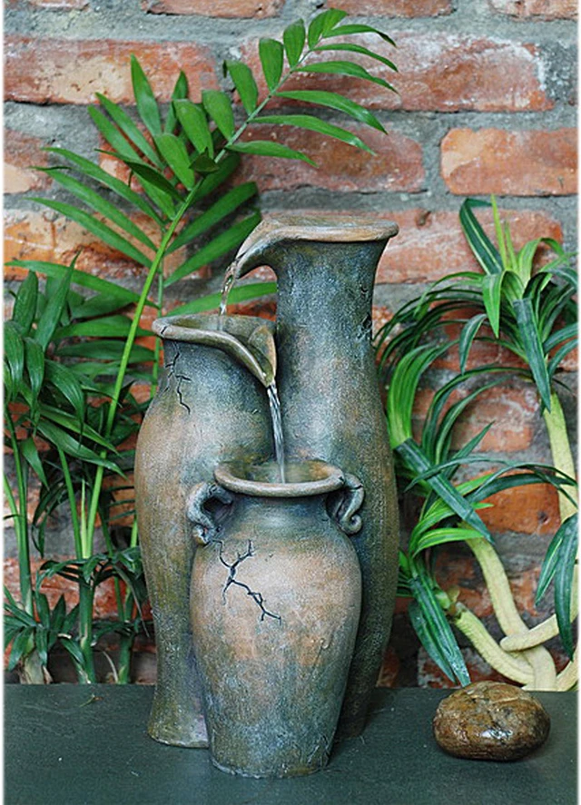 Alt view image 6 of 7 - Hi-Line Gift Pouring Jugs Fountain