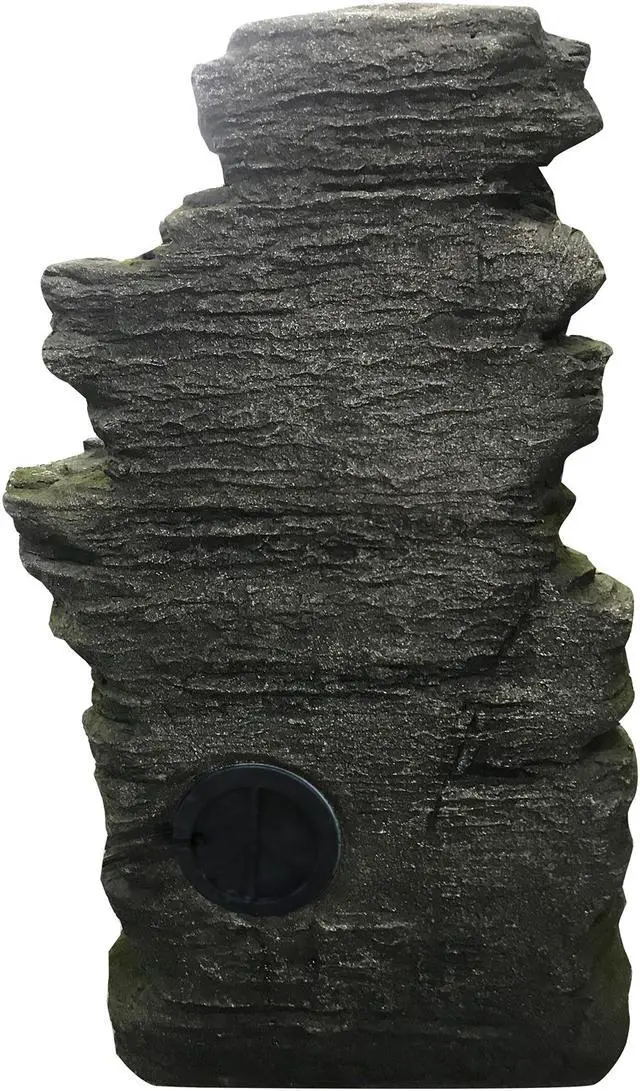 Alt view image 4 of 4 - Hi-Line Gift LED Multi Level Stone Fountain