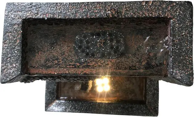 Alt view image 4 of 5 - Hi-Line Gift LED Buddha Water Wall Fountain