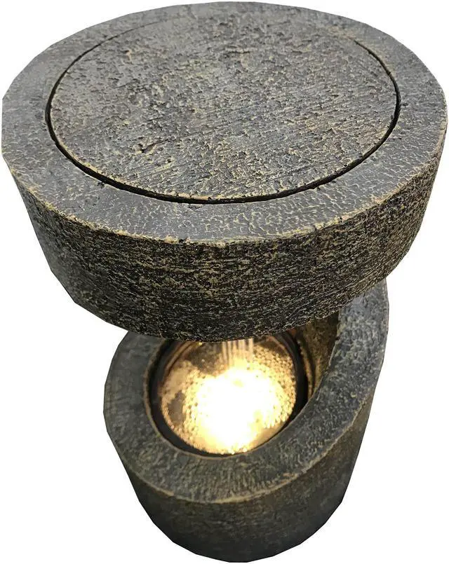 Alt view image 4 of 5 - Hi-Line Gift LED Wodden Fountain