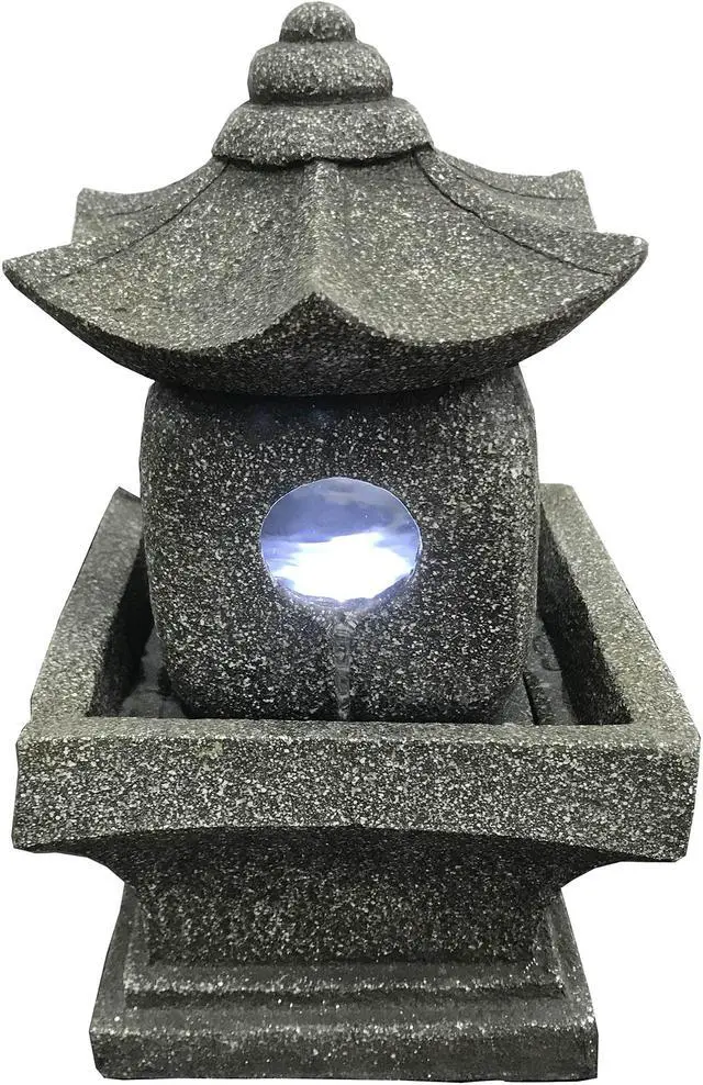 Main image of Hi-Line Gift LED Pagoda Fountain