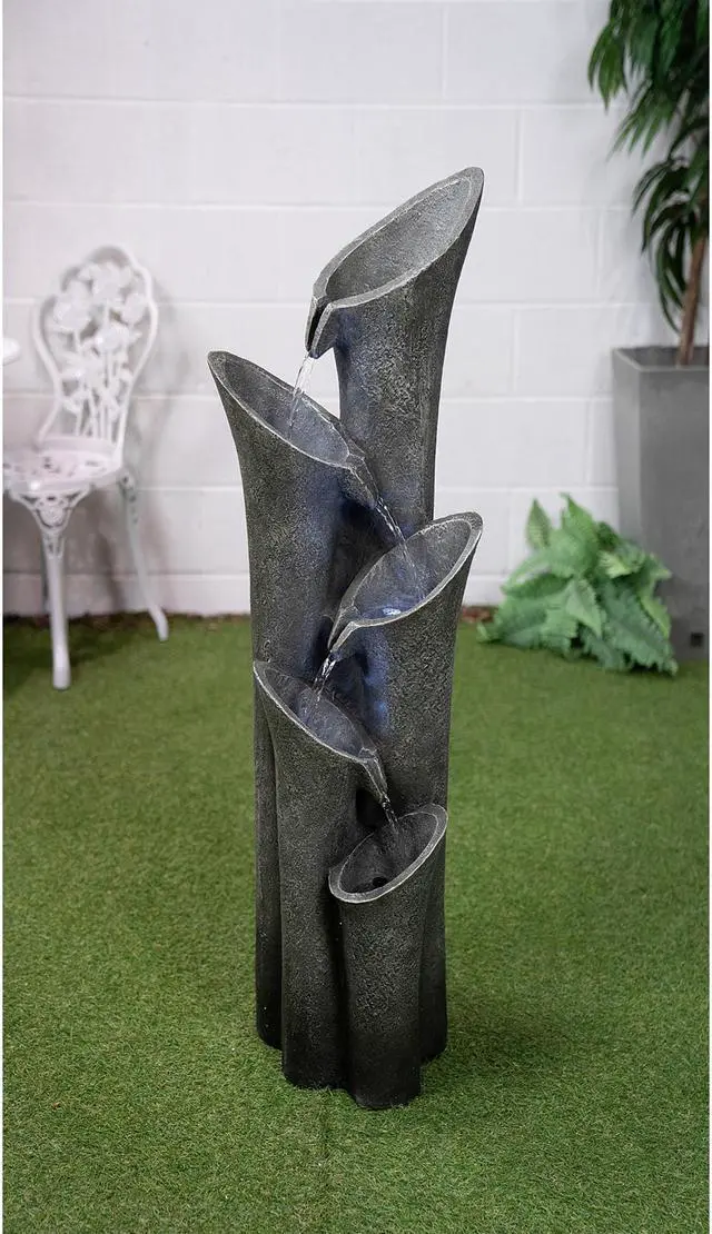 Alt view image 2 of 2 - Hi-Line Gift LED Multi Level Fountain