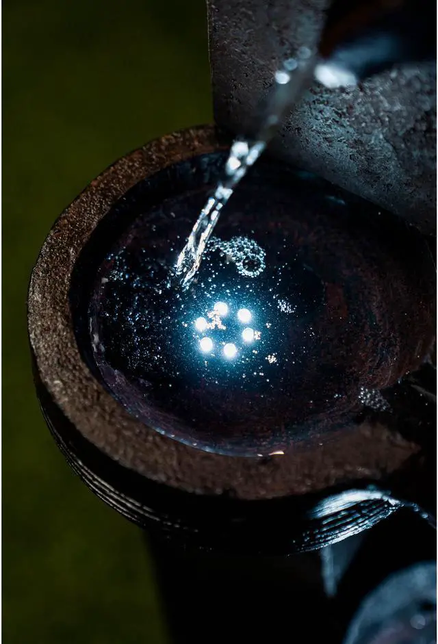 Alt view image 2 of 3 - Hi-Line Gift LED Cascading Bowls Fountain