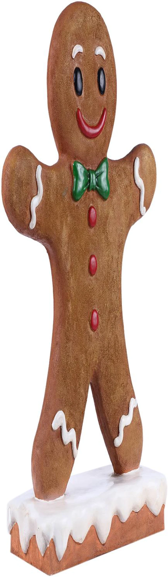 Alt view image 3 of 9 - Hi-Line Gift Gingerbread Boy Statue