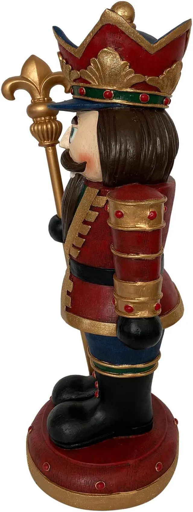 Alt view image 3 of 5 - Hi-Line Gift Wooden Finish Nutcracker - Small