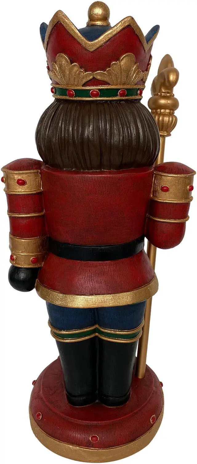Alt view image 4 of 5 - Hi-Line Gift Wooden Finish Nutcracker - Small
