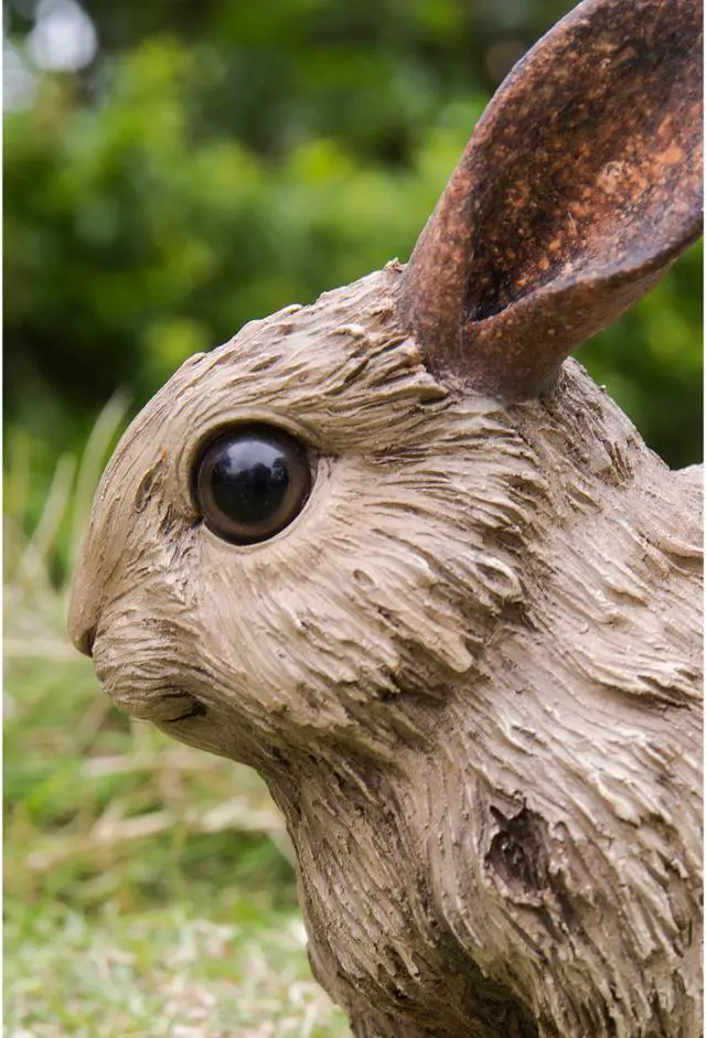 Alt view image 5 of 7 - Hi-Line Gift Small Driftwood Rabbit Statue