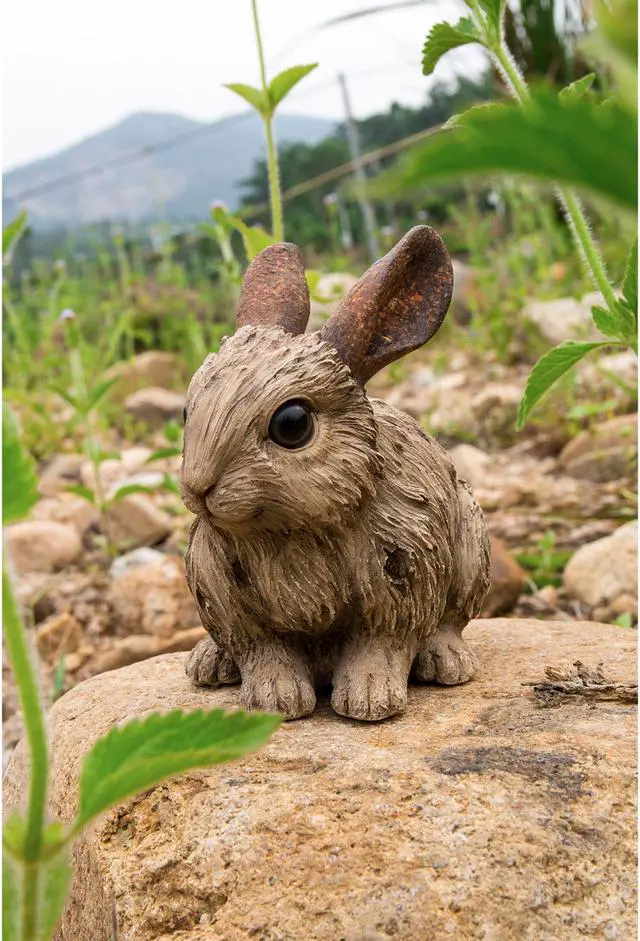 Alt view image 6 of 7 - Hi-Line Gift Small Driftwood Rabbit Statue