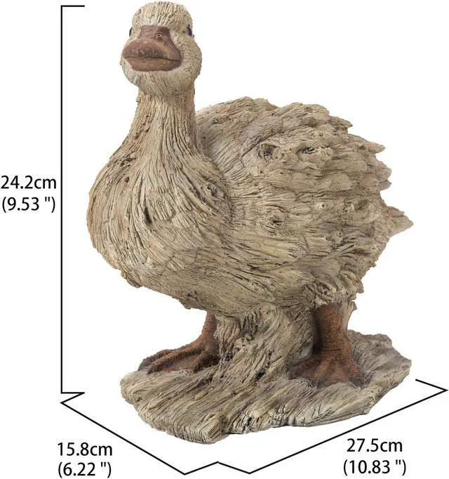 Alt view image 5 of 6 - Hi-Line Gift Duck Driftwood Look