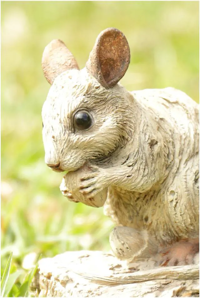 Alt view image 5 of 5 - Hi-Line Gift Mouse Driftwood Look