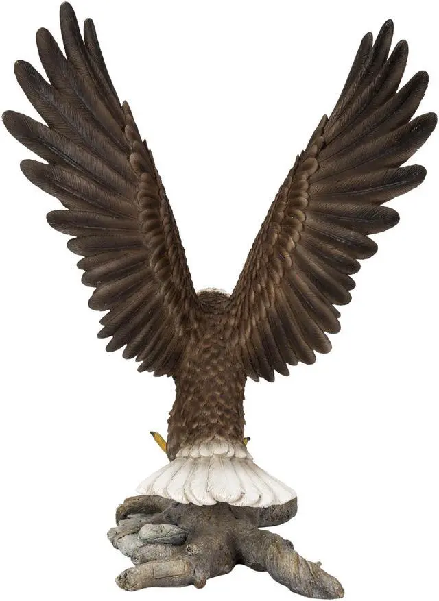 Alt view image 2 of 8 - Hi-Line Gift Small Flying Eagle Statue