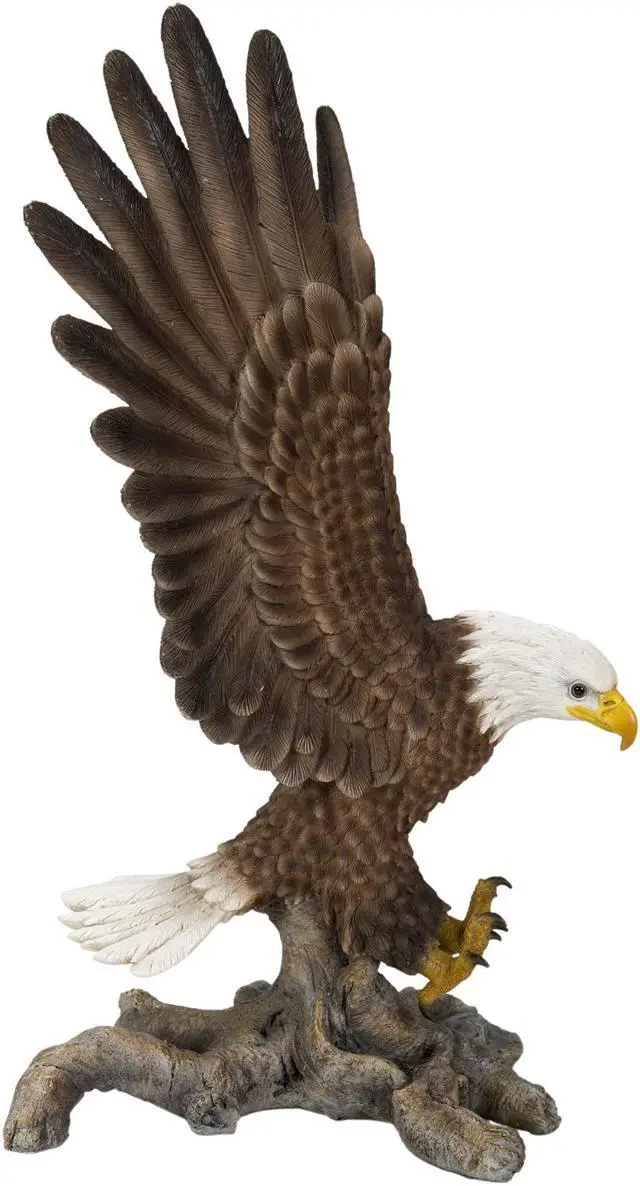 Alt view image 4 of 8 - Hi-Line Gift Small Flying Eagle Statue