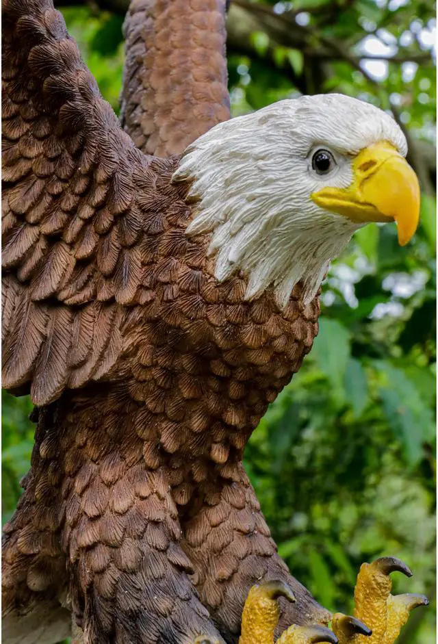 Alt view image 6 of 8 - Hi-Line Gift Small Flying Eagle Statue