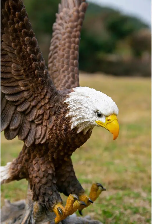 Alt view image 7 of 8 - Hi-Line Gift Small Flying Eagle Statue
