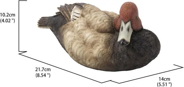 Alt view image 5 of 6 - Hi-Line Gift Mallard with Red Head