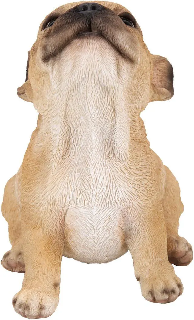 Alt view image 2 of 9 - Hi-Line Gift French Bulldog Puppy Howling