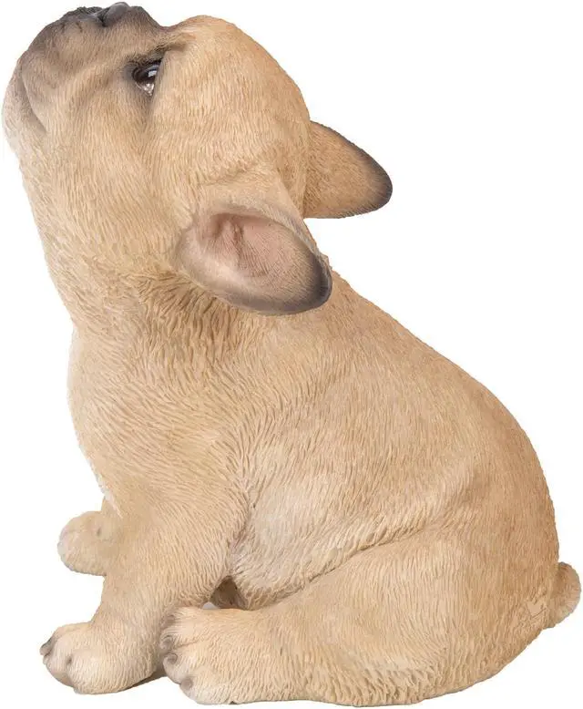 Alt view image 3 of 9 - Hi-Line Gift French Bulldog Puppy Howling