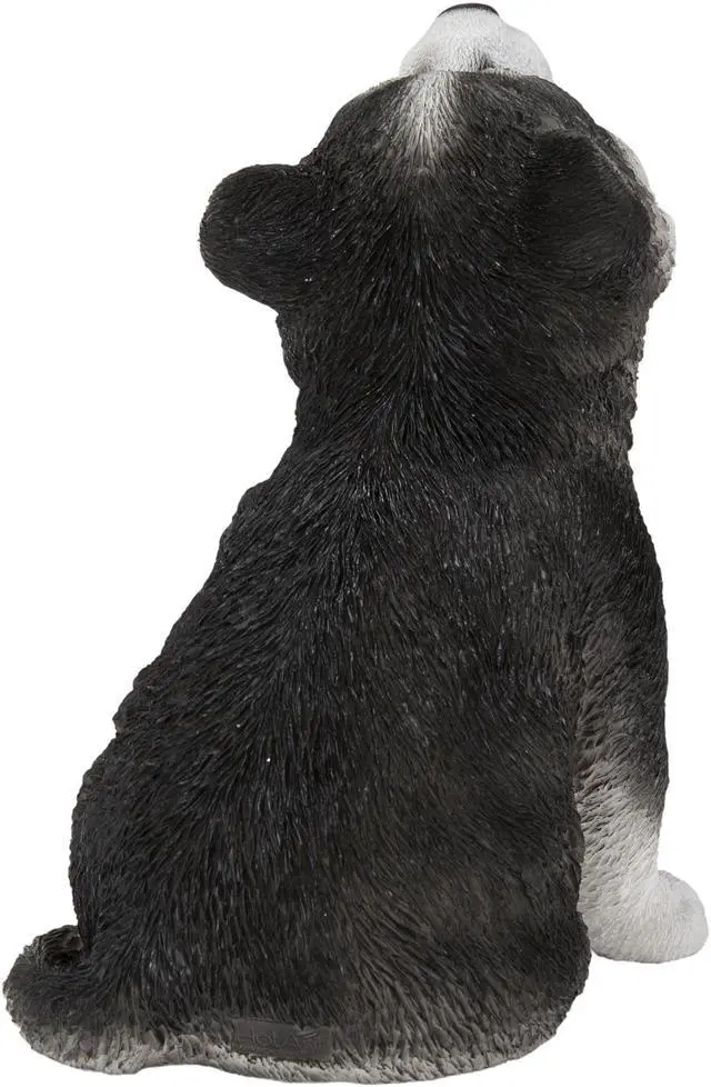 Alt view image 4 of 8 - Hi-Line Gift Siberian Husky Puppy Howling