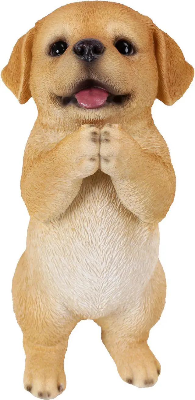 Main image of Hi-Line Gift Yellow Labrador Puppy Praying