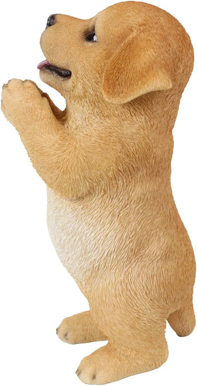 Alt view image 2 of 8 - Hi-Line Gift Yellow Labrador Puppy Praying
