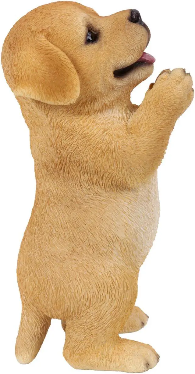 Alt view image 4 of 8 - Hi-Line Gift Yellow Labrador Puppy Praying