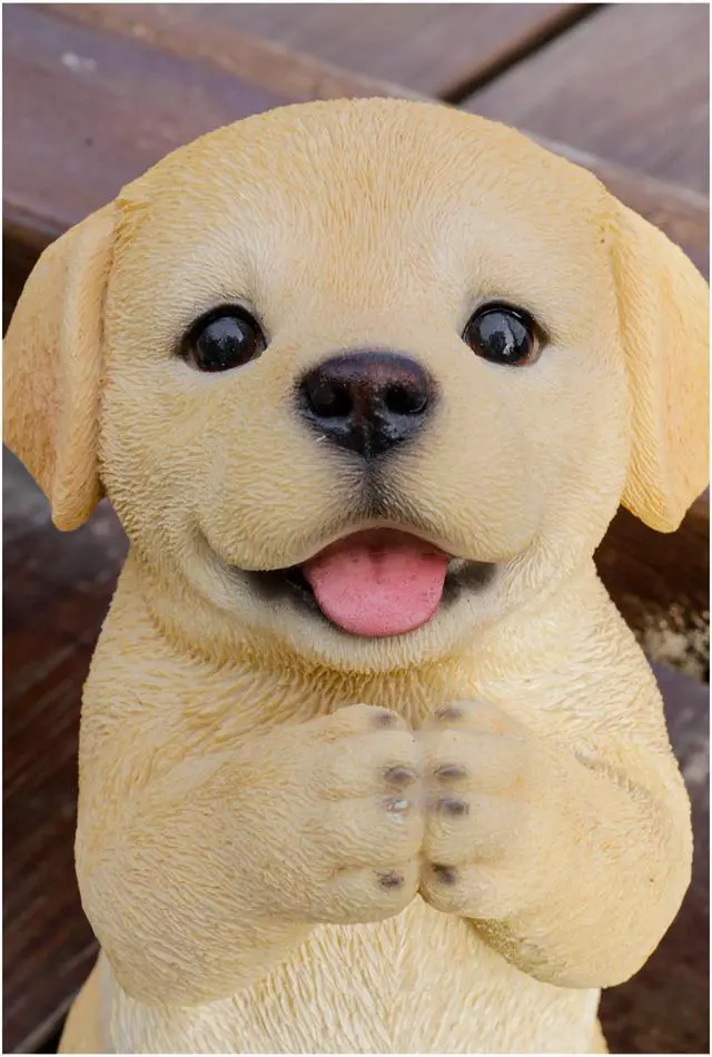 Alt view image 6 of 8 - Hi-Line Gift Yellow Labrador Puppy Praying