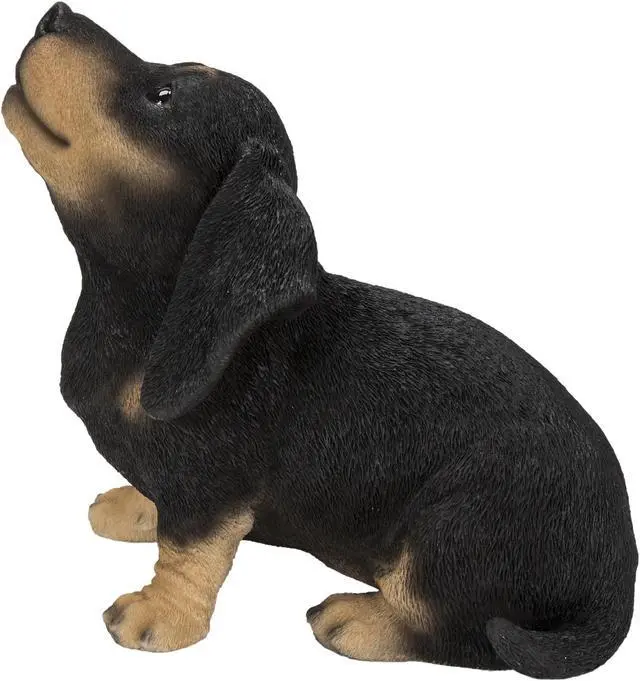 Main image of Hi-Line Gift Howling Dachshund Puppy Statue