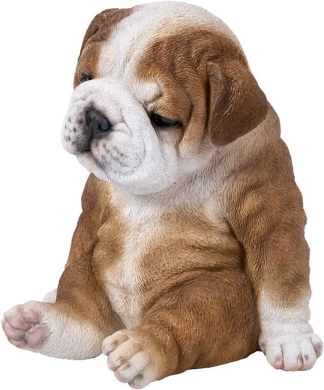 Alt view image 2 of 6 - Hi-Line Gift Sitting Sleepy Bulldog Puppy Statue