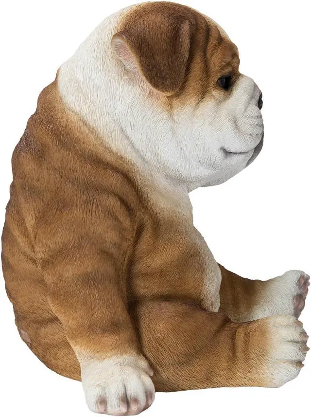 Alt view image 4 of 6 - Hi-Line Gift Bulldog Sleeping Medium
