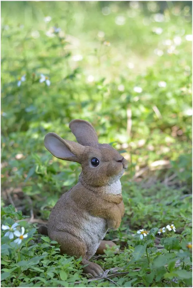 Alt view image 5 of 5 - Hi-Line Gift Standing Rabbit