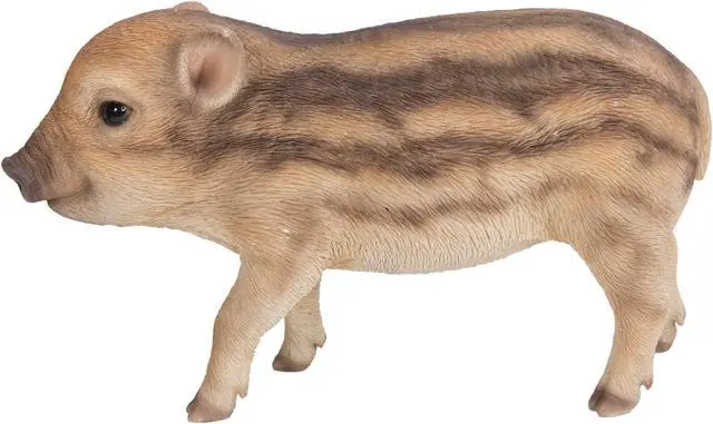 Alt view image 2 of 7 - Hi-Line Gift Wild Baby Boar Standing