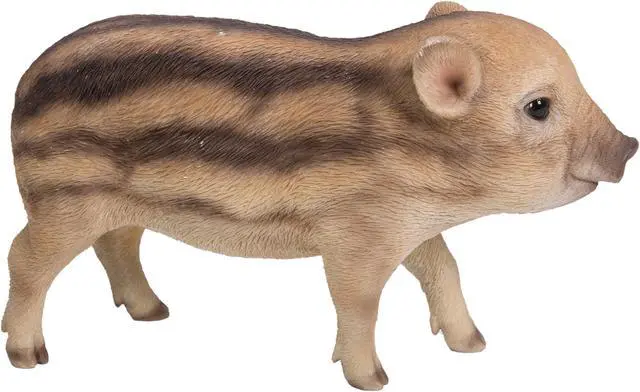 Alt view image 4 of 7 - Hi-Line Gift Wild Baby Boar Standing