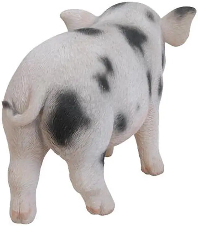 Alt view image 3 of 5 - Hi-Line Gift Standing Baby Pig with Black Spots