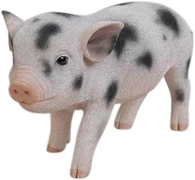 Main image of Hi-Line Gift Standing Baby Pig with Black Spots