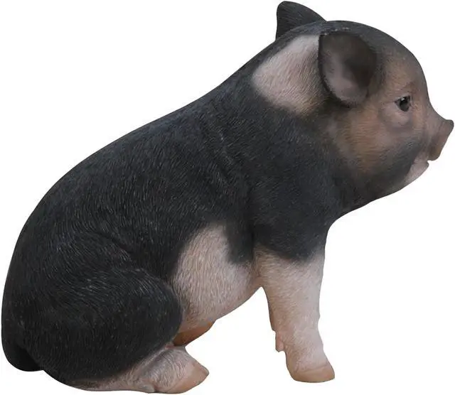 Alt view image 3 of 6 - Hi-Line Gift Sitting Baby Dark Brown