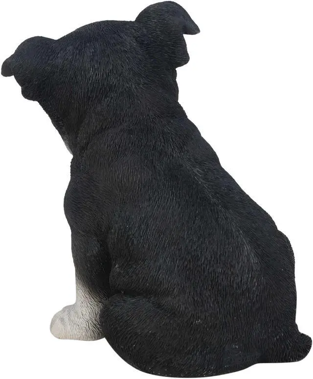 Alt view image 4 of 5 - Hi-Line Gift Boston Terrier Puppy Statue