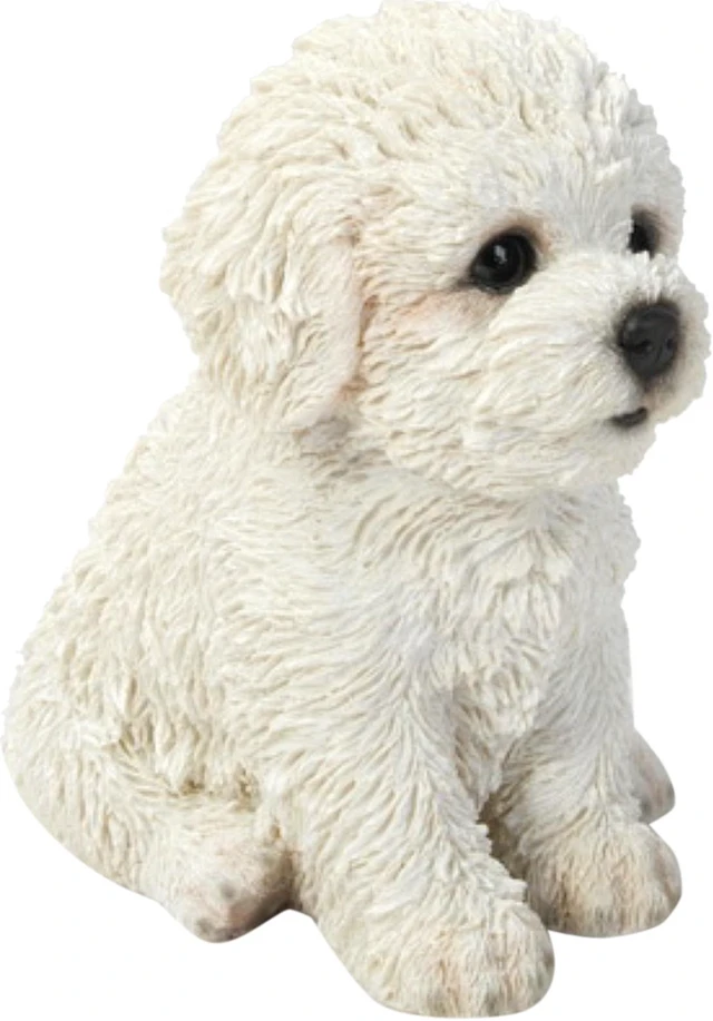 Alt view image 2 of 5 - Hi-Line Gift Bichon Frise Puppy