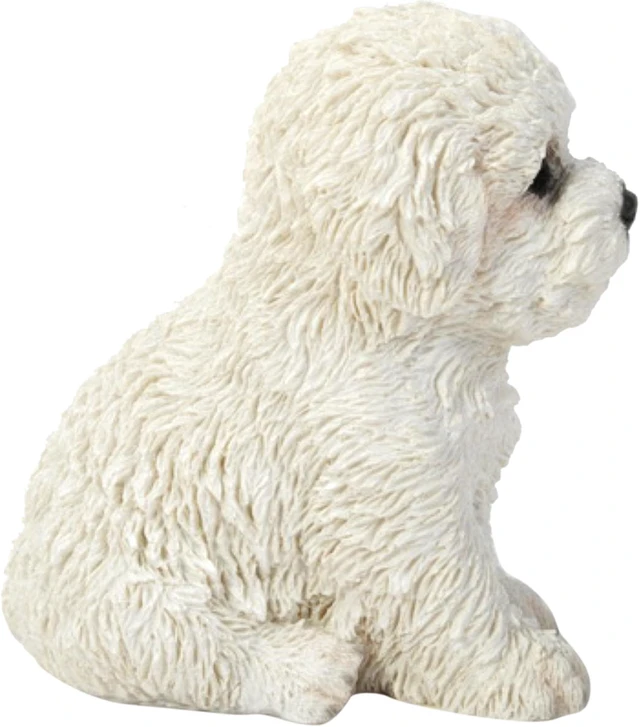 Alt view image 4 of 5 - Hi-Line Gift Bichon Frise Puppy