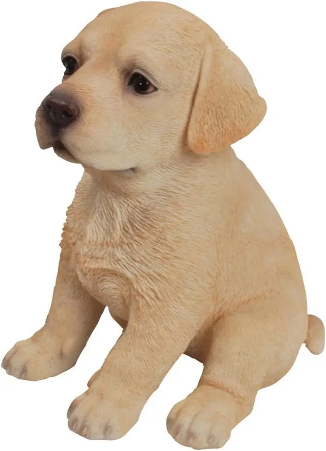 Alt view image 3 of 5 - Hi-Line Gift Yellow Labrador Puppy