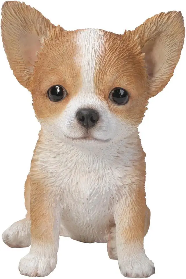 Main image of Hi-Line Gift Brown & White Chihuahua Puppy