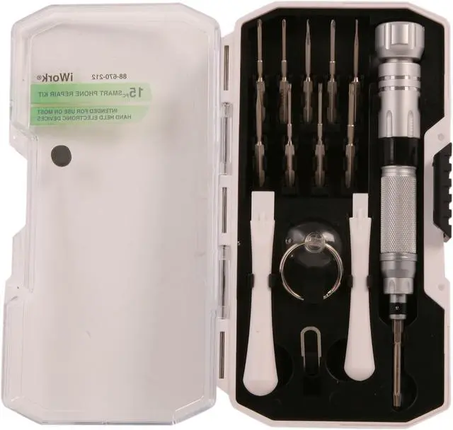 Alt view image 2 of 3 - Olympia Tools 15 Piece Smart Phone Repair Kit