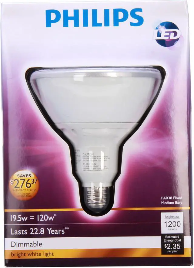 Alt view image 5 of 5 - Philips 423426 120 W Equivalent LED Light Bulb