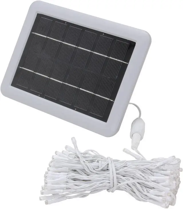 Main image of Rosewill RSL-120 33' Solar Decorative String Lights, 100pcs White LED, White Cable