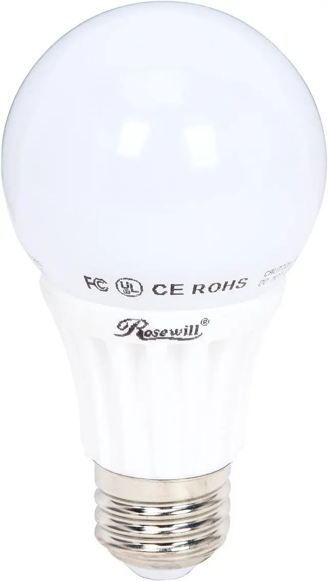 Main image of ROSEWILL RL-W93001, A19 Non-Dimmable LED Light Bulb, E26 Base, 8.2W, 55W Replace, 660 Lumens, UL CE RoHS, 3000K Warm White, Wide Beam Angle 230 Degree