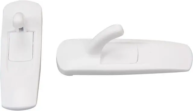 Main image of Dymo Medium Utility Hooks Value Pack, White, 6 hooks, 12 strips - OEM