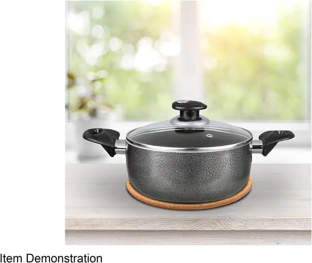 Alt view image 4 of 4 - Brentwood Appliances 8.5-Quart Aluminum Non-Stick Dutch Oven