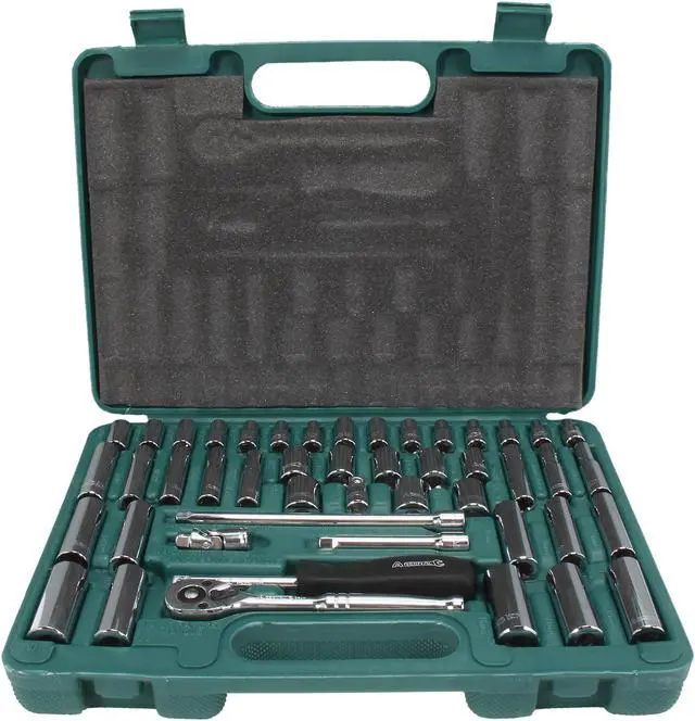 Alt view image 2 of 4 - ARSENAL CM247AABP-AE 47 pc.1/4" Dr. SAE/ Metric Pro Socket Set w/ Laser Etched